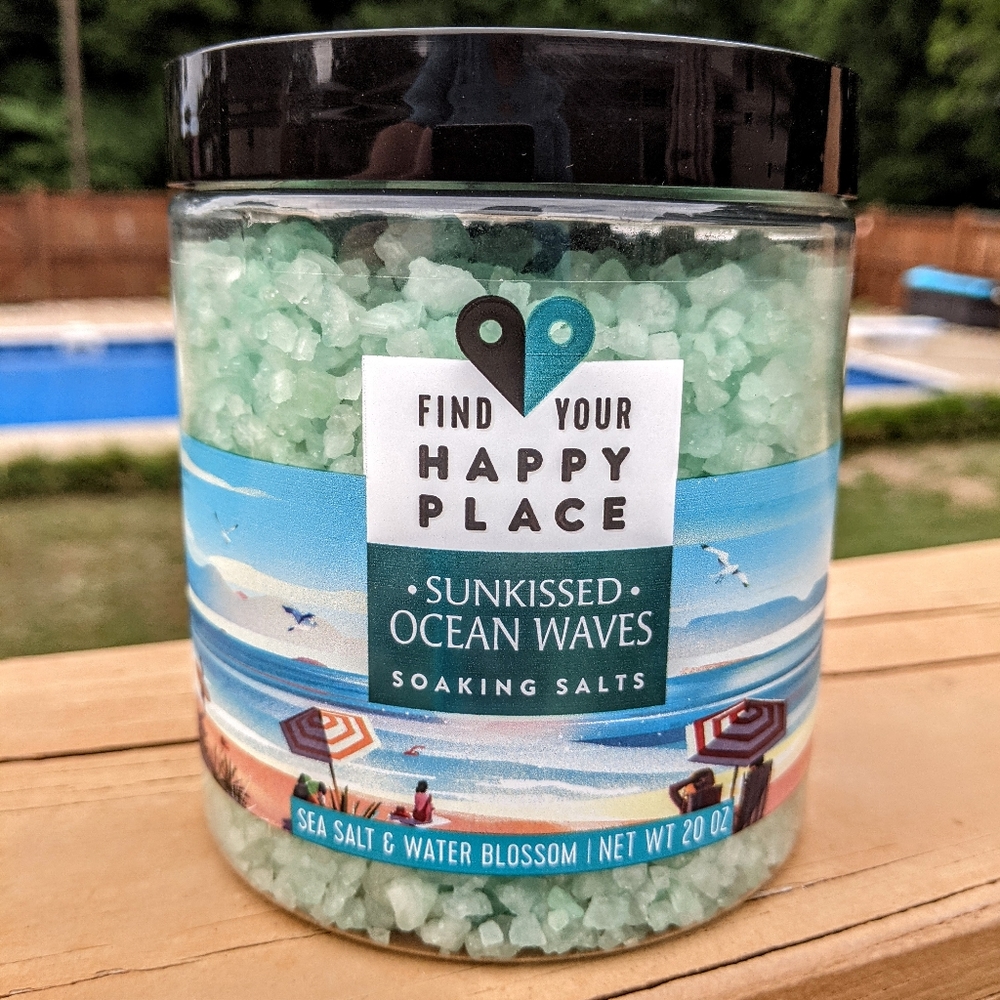 Find your Happy Place, Soaking Salts, Bath Salts, Sea Salt